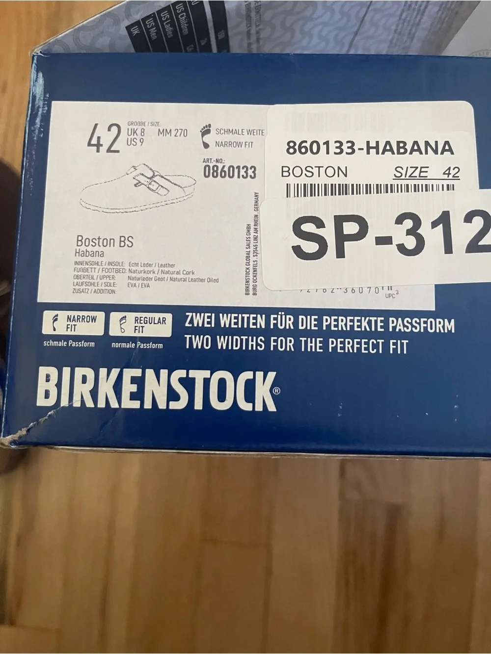 Birkenstock Boston Slip-On Clog in Habana Oiled Leather